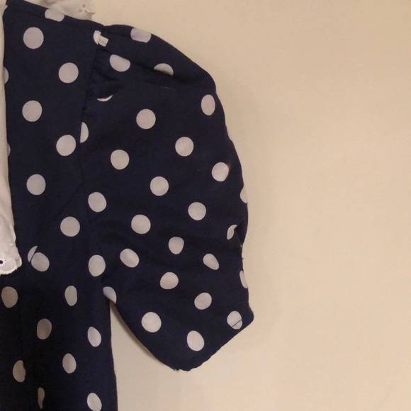 Any Too Gorgeous Classy Vintage Polka Dot Dress - Picture 2 of 8